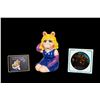 Image 1 : Miss Piggy Cookie Jar, Glass Art, & Autograph Book