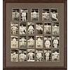 Image 1 : 1920s Framed Display Of Yankees Original Individual Photos w/ Names In Bill Dickey's Hand