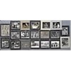 Lot of Bill Dickey Personal Matted Photos w/ Some Autographed (38) (JSA)