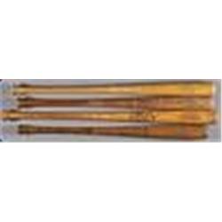 Babe Ruth, Lou Gehrig & Roger Maris (2) Store Model Bats (4)