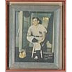 1950s Framed Yoo-Hoo Yogi Berra Shadowbox Advertising Display