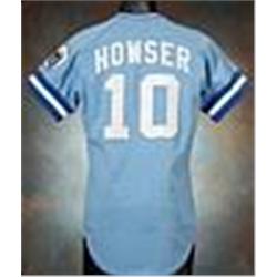 1982 Dick Howser Kansas City Royals Manager's Worn Road Jersey