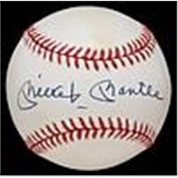 Mickey Mantle Single-Signed Baseball (JSA)