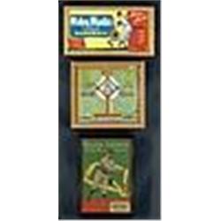 Framed Vintage Baseball Board Games Lot (3)