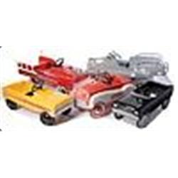 Five Circa 1950s Vintage Children's Pedal Cars (5)