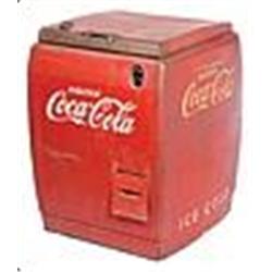 Circa 1940s Coca-Cola Westinghouse Vending Machine