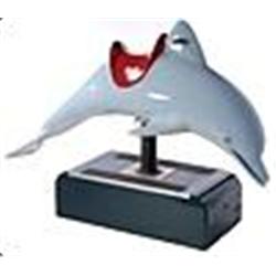Circa 1950s Vintage Children's Mechanical Dolphin Ride