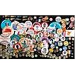 Incredible Lot Of Vintage Baseball Pins & Buttons (156)
