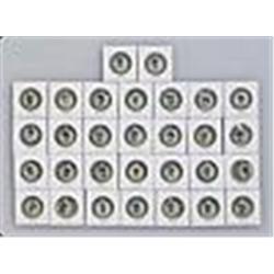 1938 PM8 Our National Game Pins Complete Set (30)