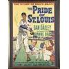 Image 1 : 1952 Framed "Pride of St. Louis" One Sheet Movie Poster