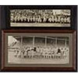 Framed Baseball Team Photos w/ 1910s Princeton & 1922 Southern League Mobile Bears (2)