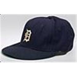 Early 1970s Al Kaline Detroit Tigers Game-Used Cap