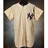 Image 1 : 1955 Frank Crosetti New York Yankees Coaches Worn Home Flannel Jersey
