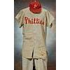 Image 1 : 1962-63 Paul Waner Philadelphia Phillies Instructor Worn Flannel Road Jersey, Pants & Cap (3)