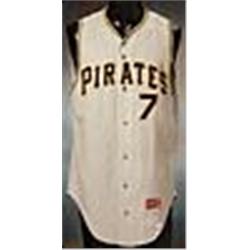 1968 Bill Virdon Pittsburgh Pirates Game-Used Road Flannel Vest