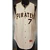 Image 1 : 1968 Bill Virdon Pittsburgh Pirates Game-Used Road Flannel Vest