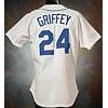 Image 1 : 1989 Ken Griffey Jr. Rookie Seattle Mariners Game-Used Home Jersey