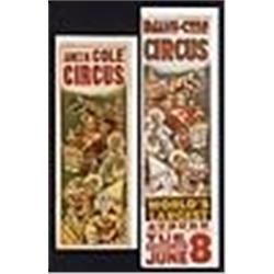 1940s-1950s James M. Cole Circus Posters (2)