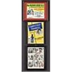 1940s Framed Bob Feller, Ewell Blackwell & Spec Shea Vintage Advertisements (3)