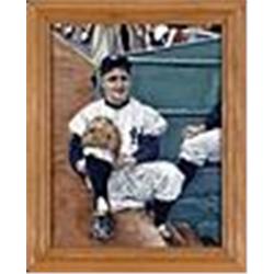 Framed Oil Painting Of Roger Maris In The 1962 World Series