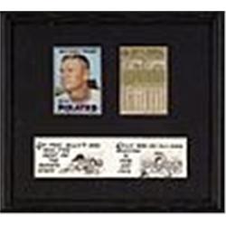 1967 Framed Billy O'Dell Original Topps Artwork & Baseball Card