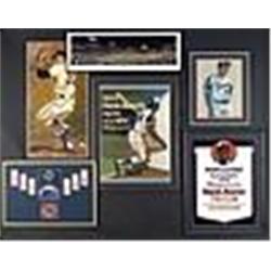 Framed Atlanta Braves Advertisements (6) (JSA)