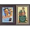 Image 1 : 1930s Lot Of Framed Granger Tobacco Cardboard Advertising Signs w/ Frank Kelly (2)