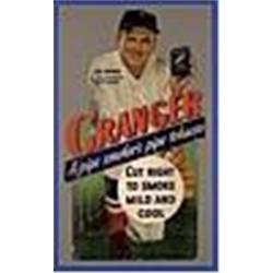 1930s Granger Tobacco Joe Cronin Die-Cut Cardboard Display