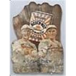 1934-1937 Beech-Nut Chewing Tobacco Die-Cut Cardboard Display w/ Dizzy Dean (Very Rare)