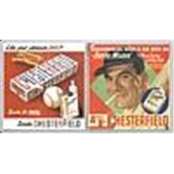 1940s Chesterfield Baseball Advertising Signs (2)