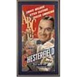 1947 Framed Chesterfield Bob Hope Cardboard Advertising Sign
