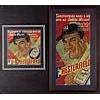 Image 1 : 1948 Framed Chesterfield William Bendix Babe Ruth Story Advertising Signs (2)