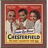 Image 1 : Circa 1950s Chesterfield Black Americana Advertising Sign (Extremely Rare)