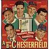 Image 1 : 1948 Framed Chesterfield Ted Williams, Stan Musial, Joe DiMaggio Cardboard Advertising Sign