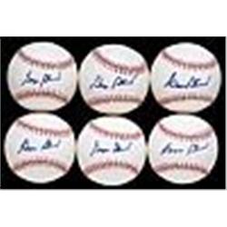 Lot of Six George Steinbrenner Single-Signed Baseballs (6) (Yankees-Steiner LOA)