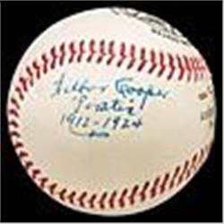 Wilbur Cooper Single-Signed Baseball (JSA)