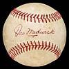 Image 1 : Joe Medwick Single-Signed Baseball (JSA)
