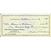 Image 1 : Lot of Three Hall of Famer Autographed Checks (3) (JSA)