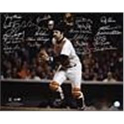 1977-1978 NY Yankees Team Signed Photo of Thurman Munson (World Champions) (Reunion) (JSA)