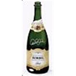 2005 Derek Jeter NY Yankees Autographed American League East Clinching Champagne Bottle (Yankees-Ste