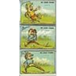 Lot of Four 1880s Cards