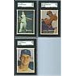 1957 Topps Baseball Card Complete Set w/ Several Graded