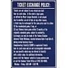 Image 1 : Yankee Stadium "Ticket Exchange Policy" Concourse Sign (Yankees-Steiner LOA)