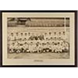 Framed 1925 Pittsburgh Pirates World Champions Photo