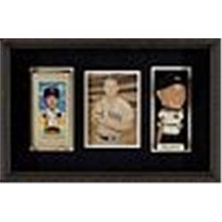 Framed 1961-63 Mickey Mantle Bobblehead with Photo & Original Box