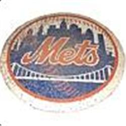 NY Mets Shea Stadium Batting Circle (Mets Steiner LOA)
