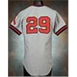Early 1980s Rod Carew California Angels Game-Used & Autographed Road Jersey (JSA)