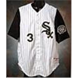 2000 Harold Baines Chicago White Sox Game-Used Home Vest with Undershirt (2) (Team Letter)