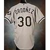 Image 1 : 2000 Magglio Ordonez Chicago White Sox Game-Used Road Jersey (Team Letter)