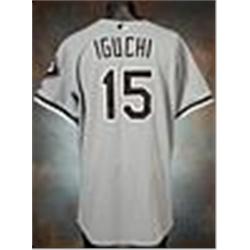 2005 Tadahito Iguchi Rookie Chicago White Sox Game-Used Road Jersey (Championship Season)